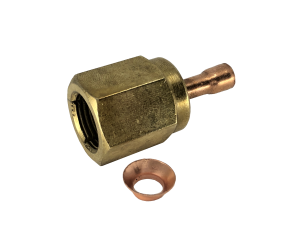 J8 Adapter - 3/8" SAE to 6mm ODF