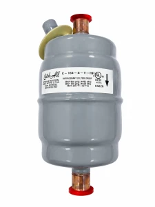 Filtr ssawny po spaleniu sprężarki C-164-S-T-HH 1/2" ODF Parker Sporlan do instalacji chłodniczych
