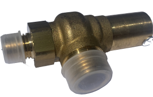 Zawór bezpieczeństwa D7/CS 1/4''NPT x G1/2''28 Bar