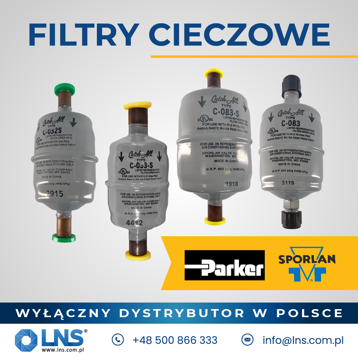 „Filtr cieczowy w układzie chłodniczym – kiedy go wymienić i jak dobrać odpowiedni?”
