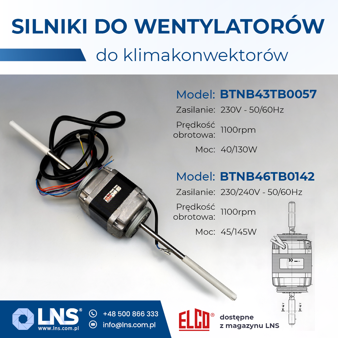 Silniki do klimakonwektorów